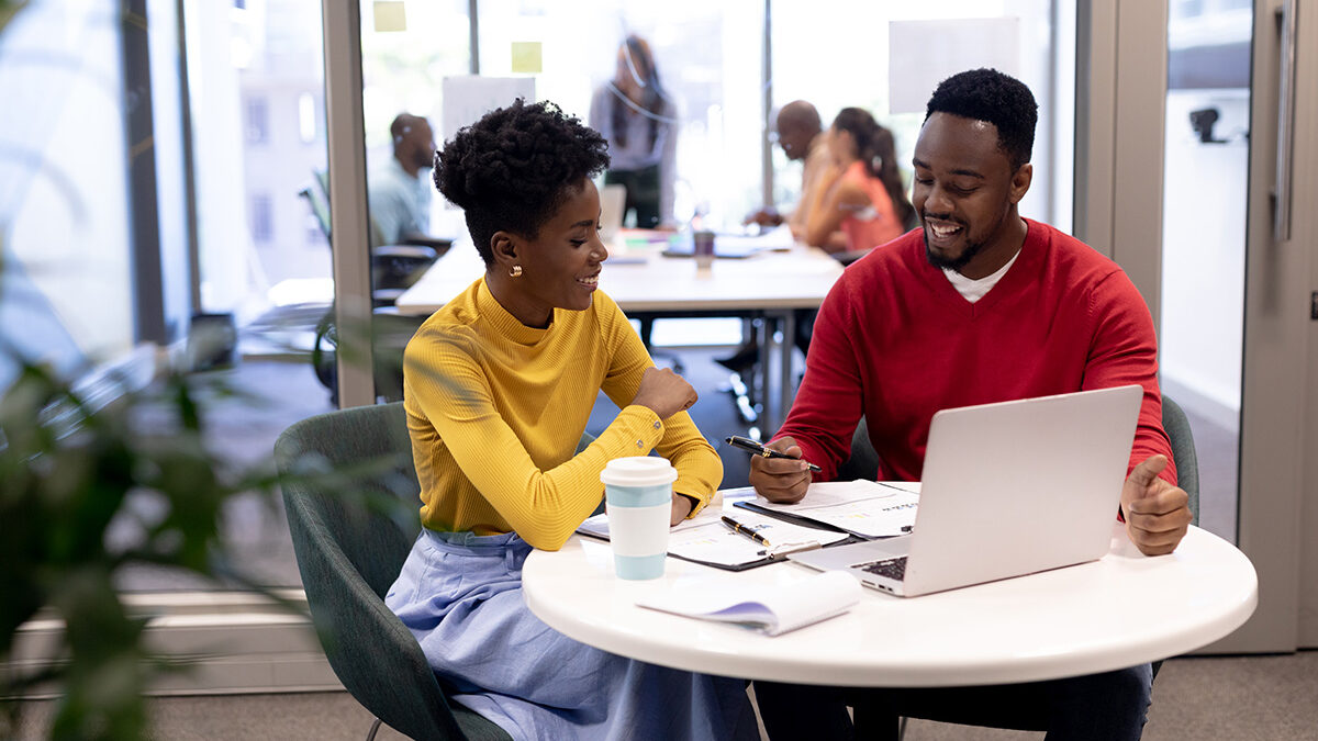 Teja Clients in our coworking workspace