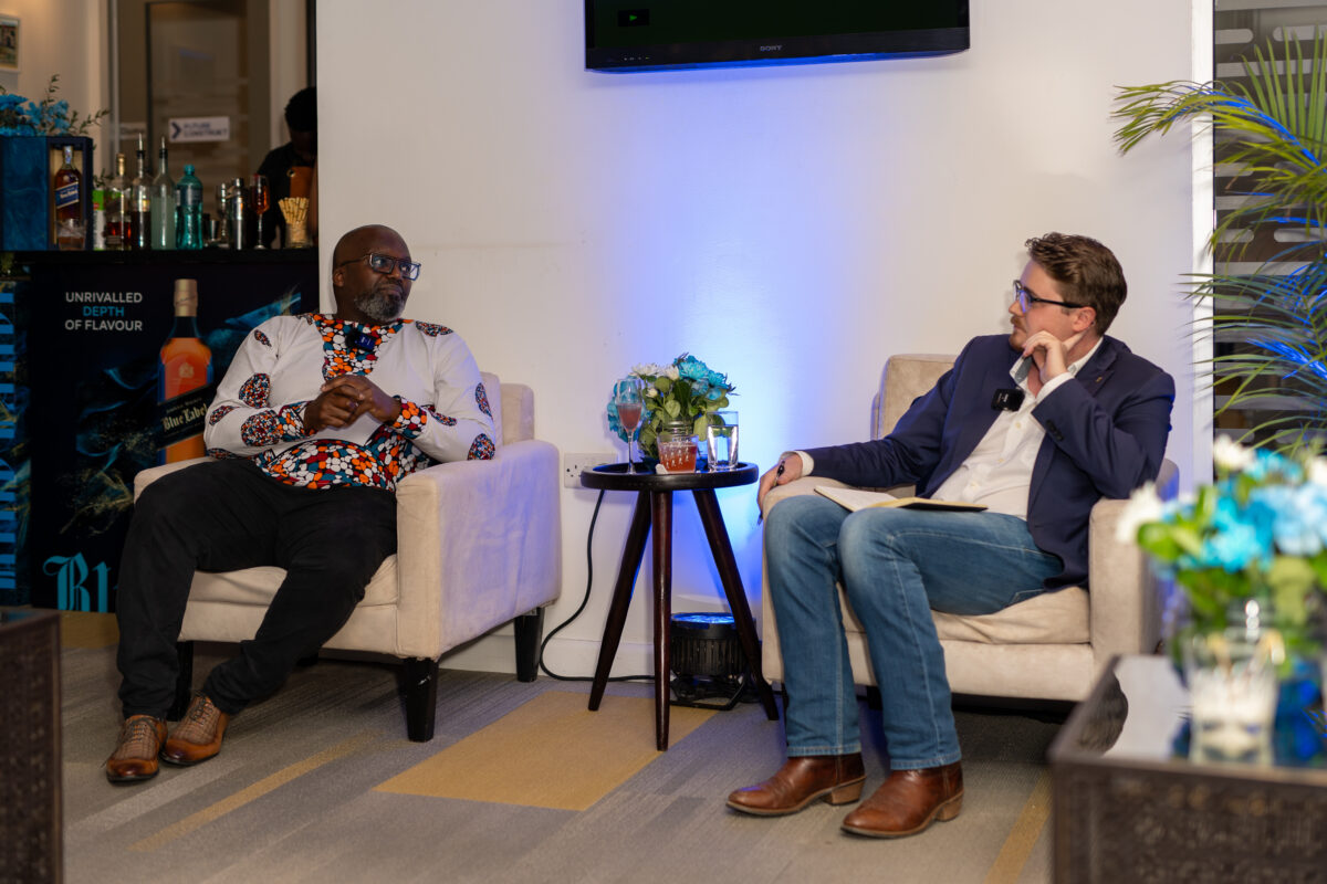 From  L-R Dotsavvy CEO and Founder Moses Kemibaro and Kenyan Wall Street CEO Andrew Barden.