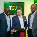 From L - R: Teja Spaces Founder and CEO Paul Kavuma, Kenyan Wall Street CEO Andrew Barden & Spearhead Africa Asset Management Founder and Managing Director Ngatia Kirungie